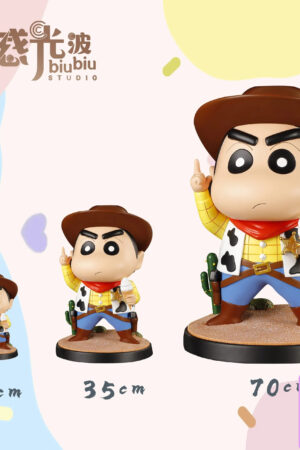 BiuBiu Studio – Crayon Shin-chan Cowboy Shin-chan - Photo 1 | TopGKStore