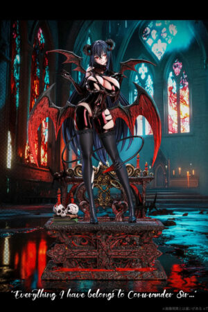 Azur Lane Succubus Taihou 1/4 Scale GK Statue Red Peach A Studio - Photo 2 | TopGKStore