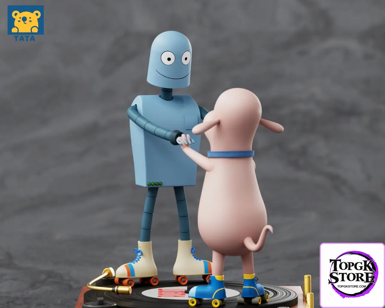 Tata Studio – Robot Dreams Phonograph Dog & Robot - Photo 2 | TopGKStore