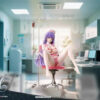Xiu Gong Chang Studio – Genshin Impact Raiden Nurse Outfit - Photo 1 | TopGKStore