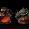ZJB Studio – Howl’s Moving Castle Hayao Miyazaki Desktop Series Castle Calcifer - Photo 9 | TopGKStore