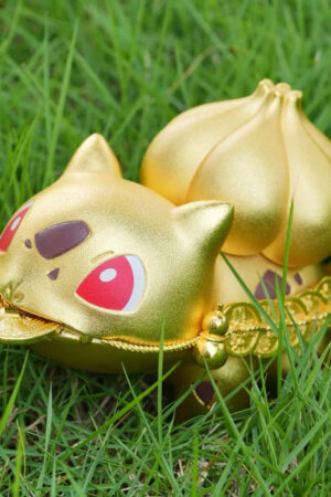 Tian Kong Ying Xiang Studio – Pokémon Lucky Bulbasaur Alloy Ornament - Photo 2 | TopGKStore