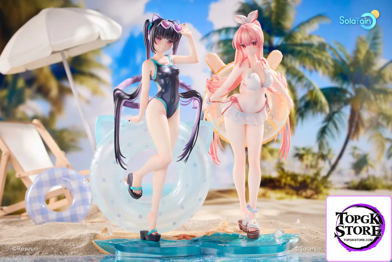 Solarain Toys – Original Cheshire Cat Mika & White Rabbit Rosu 1/7 Swimsuit ver. (Licensed) - Photo 1 | TopGKStore