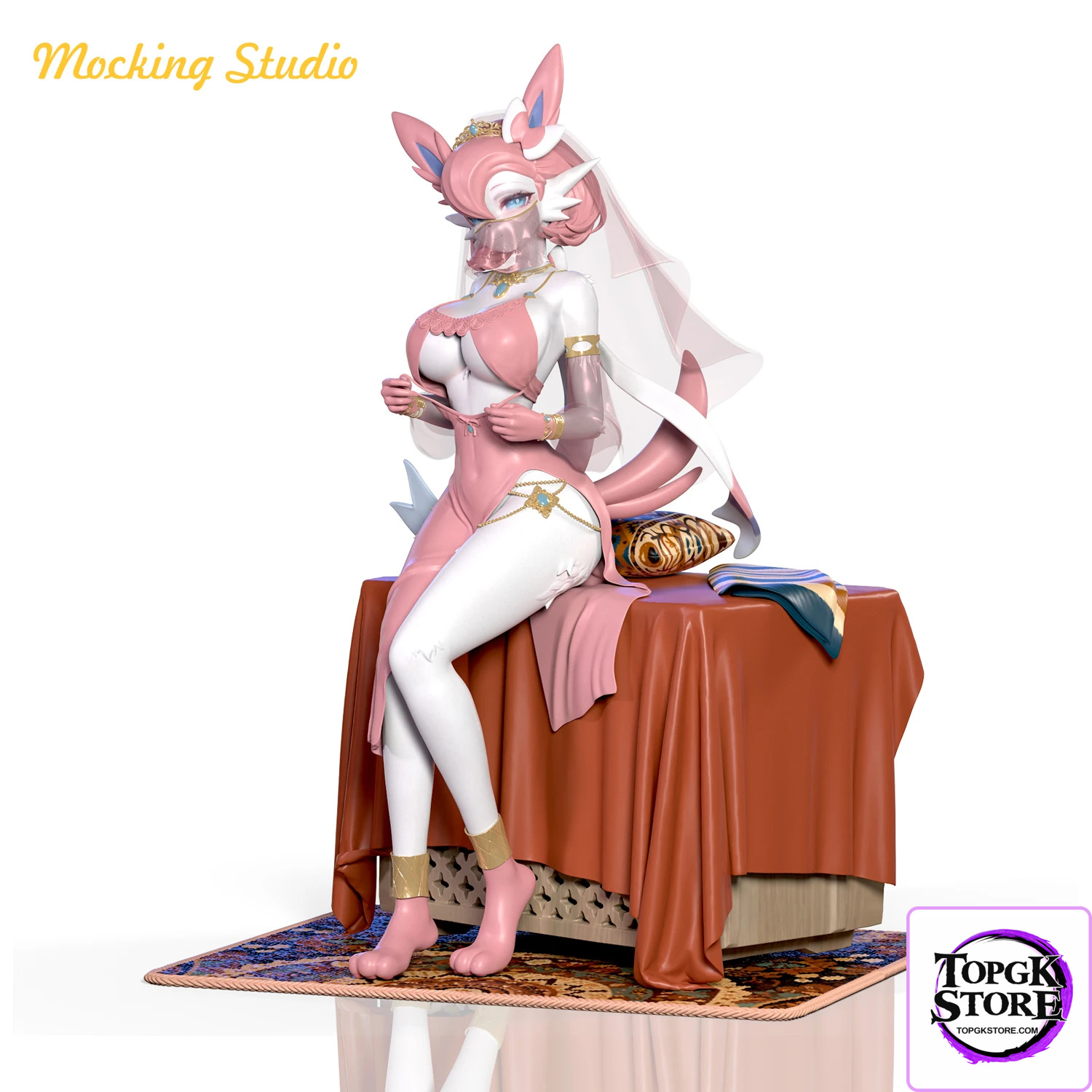 Zhu Yi Wan Jia Studio – Pokémon Anthropomorphic Series Desert Dancer Gardevoir - Photo 1 | TopGKStore