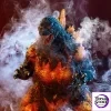 Burning Godzilla Licensed Statue 1/2 Scale Big Size OBS-012 OBS-012DX (Licensed) EZHOBI - Regular Version - Photo 2 | TopGKSt