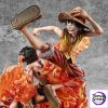 One Piece - Luffy & Ace Portrait.Of.Pirates NEO-MAXIMUM Figure Set (Bond Between Brothers 20th LIMITED Ver.) - Crunchyroll Ex