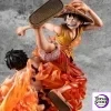 One Piece - Luffy & Ace Portrait.Of.Pirates NEO-MAXIMUM Figure Set (Bond Between Brothers 20th LIMITED Ver.) - Crunchyroll Ex