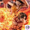 One Piece - Luffy & Ace Portrait.Of.Pirates NEO-MAXIMUM Figure Set (Bond Between Brothers 20th LIMITED Ver.) - Crunchyroll Ex