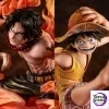 One Piece - Luffy & Ace Portrait.Of.Pirates NEO-MAXIMUM Figure Set (Bond Between Brothers 20th LIMITED Ver.) - Crunchyroll Ex