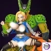 Android 18 VS Cell - Dragon Ball Resin Statue - FB Studio - Photo 1 | TopGKStore
