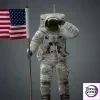 NASA Apollo 11 Astronaut 1/4 Scale Legacy Replica Statue BY IRON STUDIOS - BRAND NASA - Photo 10 | TopGKStore