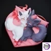 Black and White Zorua Pokémon 18+Furry 1/7 Scale GK Statue - Spirit Demon Studio - Photo 6 | TopGKStore