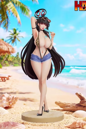 Blue Archive Bust Studio Swimsuit Tsukatsuki Rio Resin Statue - Photo 2 | TopGKStore