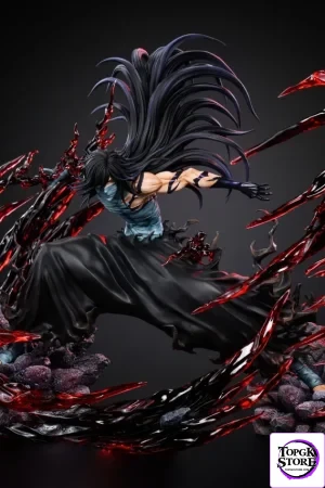BLEACH Zangetsu Ichigo Kurosaki Final Blow 1/6 Statues(GK)-FlyLeaf Studio - Black and purple Color, Bonus Version - Photo 1 |