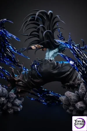 BLEACH Zangetsu Ichigo Kurosaki Final Blow 1/6 Statues(GK)-FlyLeaf Studio - Black and purple Color, Bonus Version - Photo 8 |