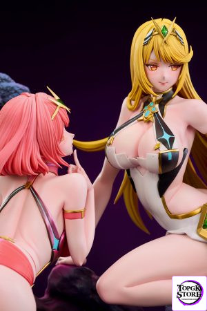 Xenoblade Pyra & Mythra  GK Statue figure Elf Forest Studio - Photo 4 | TopGKStore