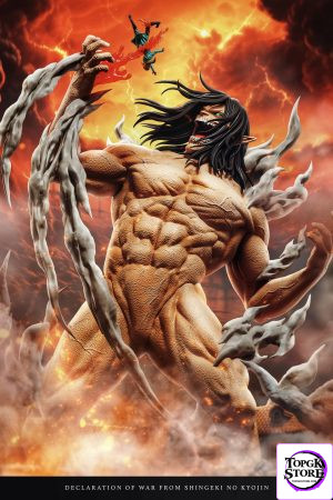 CHIKARA Studio - Eren Jaeger Declaration of War Attack on Titan - Photo 7 | TopGKStore