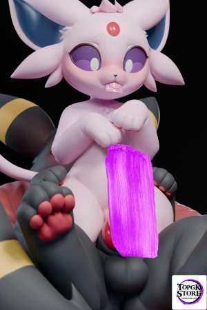 Pokémon Espeon&Umbreon 18+ Male&Female GK Statue-Spirit Demon Studio - Photo 4 | TopGKStore