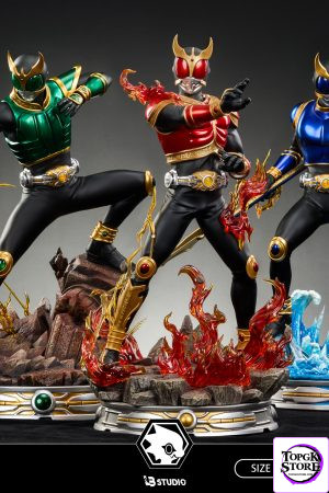 Kamen Rider Series 2 Kamen Rider Kuuga Blue Dragon  Sublimation Form Statue(GK) - LB Studio - Photo 3 | TopGKStore