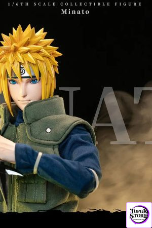 Naruto Shippuden Minato Namikaze Yellow Flash Ver. 1/6 Action Figure ROC-016 (Licensed)-ROCKETTOYS Studio - Photo 14 | TopGKS