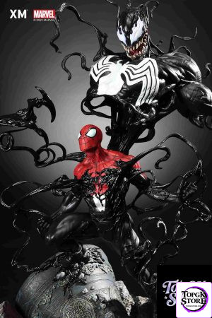 XM Studios Symbiote (Transformation) Spider-Man 1/4 Scale Statue - Photo 1 | TopGKStore