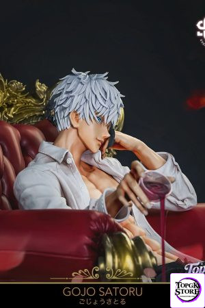 Drunk Satoru Gojo - Jujutsu Kaisen Resin Statue 1/6 Scale - Overhit Studio - Photo 7 | TopGKStore