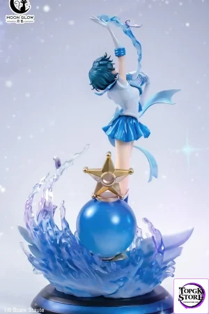 1/6 Scale Sailor Mercury Ami Mizuno - Sailor Moon Resin Statue - Moon Glow Studio - Photo 4 | TopGKStore
