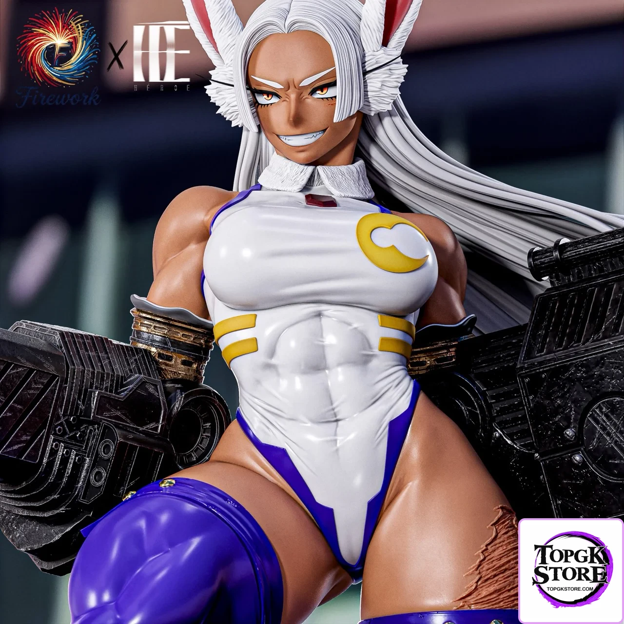 My Hero Academia Mirko V2 1/4 Scale Resin Statue Heroe Collectibles x Firework Studio - Photo 7 | TopGKStore