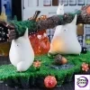 Calcifer X Totoro Howl's Moving Castle X My Neighbor Totoro 1/6 Scale GK Statue MMLAND Studio - Photo 2 | TopGKStore