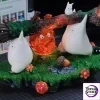 Calcifer X Totoro Howl's Moving Castle X My Neighbor Totoro 1/6 Scale GK Statue MMLAND Studio - Photo 4 | TopGKStore