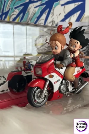 Dragon Ball Bulma X Son Goku Motorcycle 1/7 Scale Resin Statue SGJ Studio - Photo 3 | TopGKStore