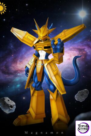 Alternative view of Magnamon Digimon 1/6 Scale GK Statue-Sun Toys Studio