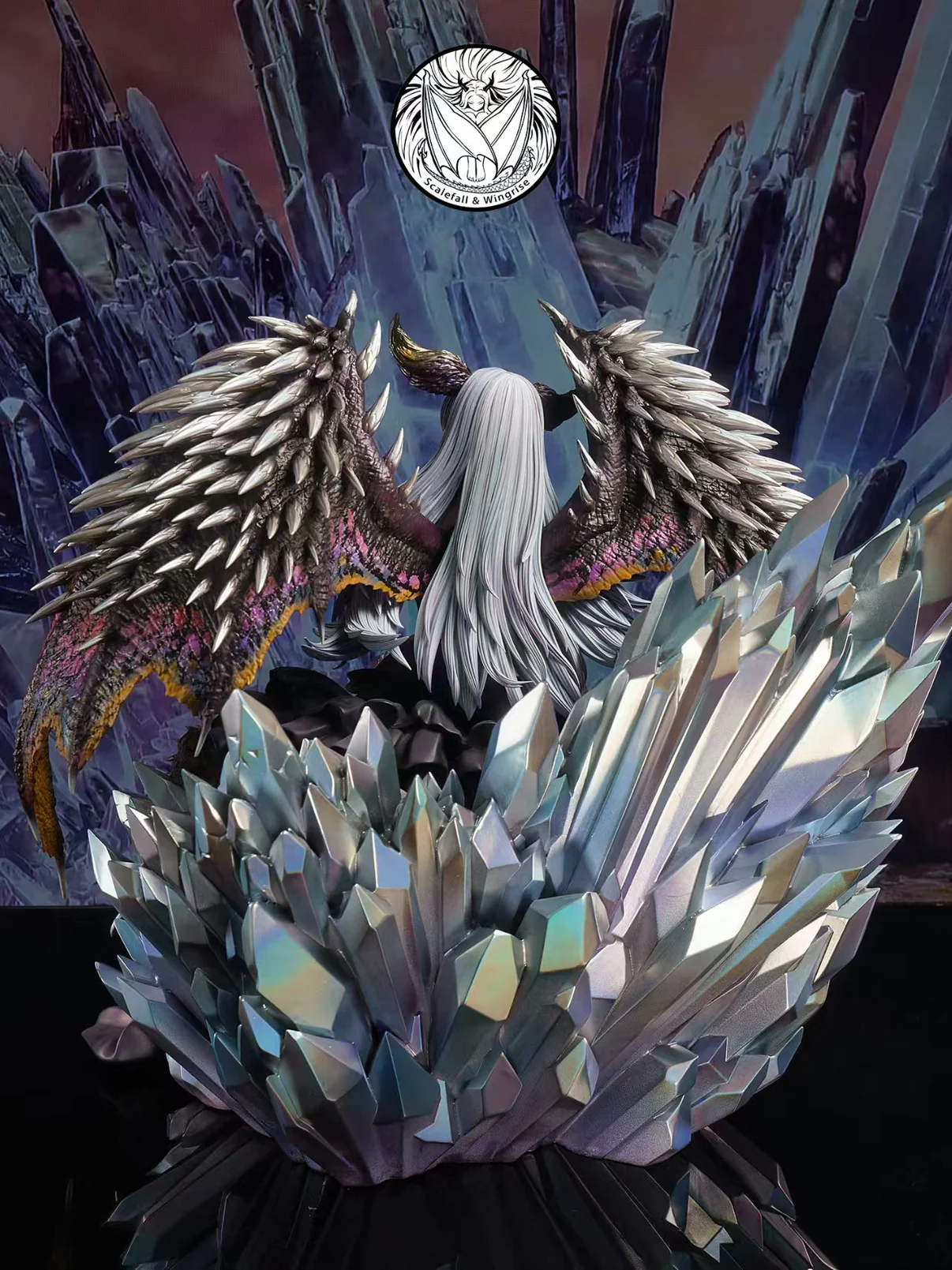 Nergigante Ruiner Girl Monster Hunter 1/4 Scale Statue Scalefall x Wingrise Studio - Image 5