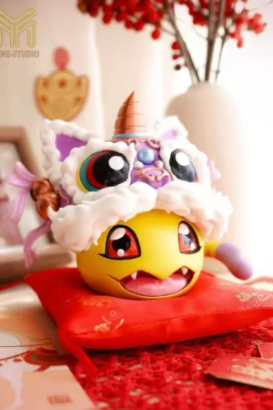 Nyaromon & Koromon Digimon Figures - MINE Studio