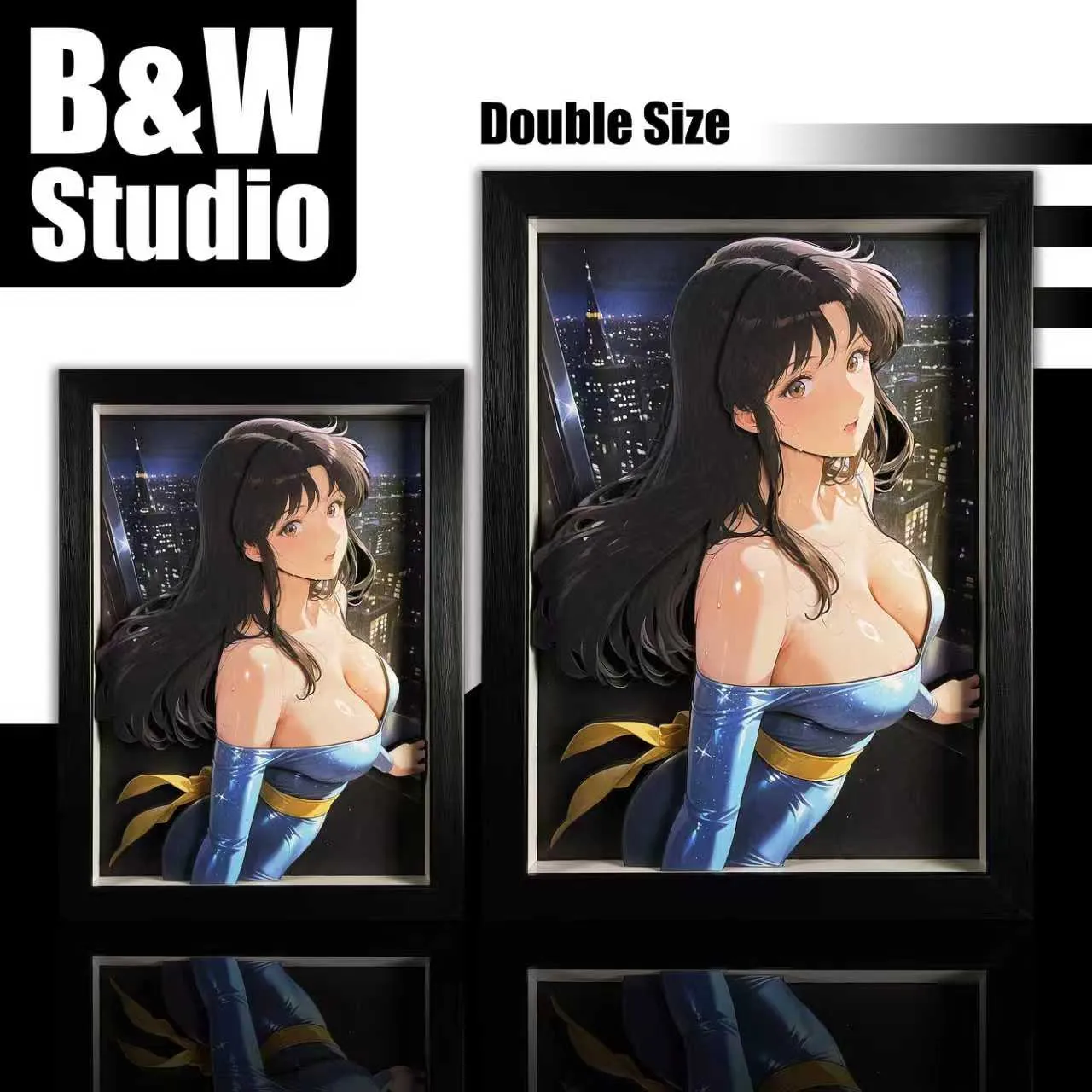 B&W Studio – Hitomi Kisugi 3D Decorative Painting (Cat’s Eye) – Limited Edition - Image 4