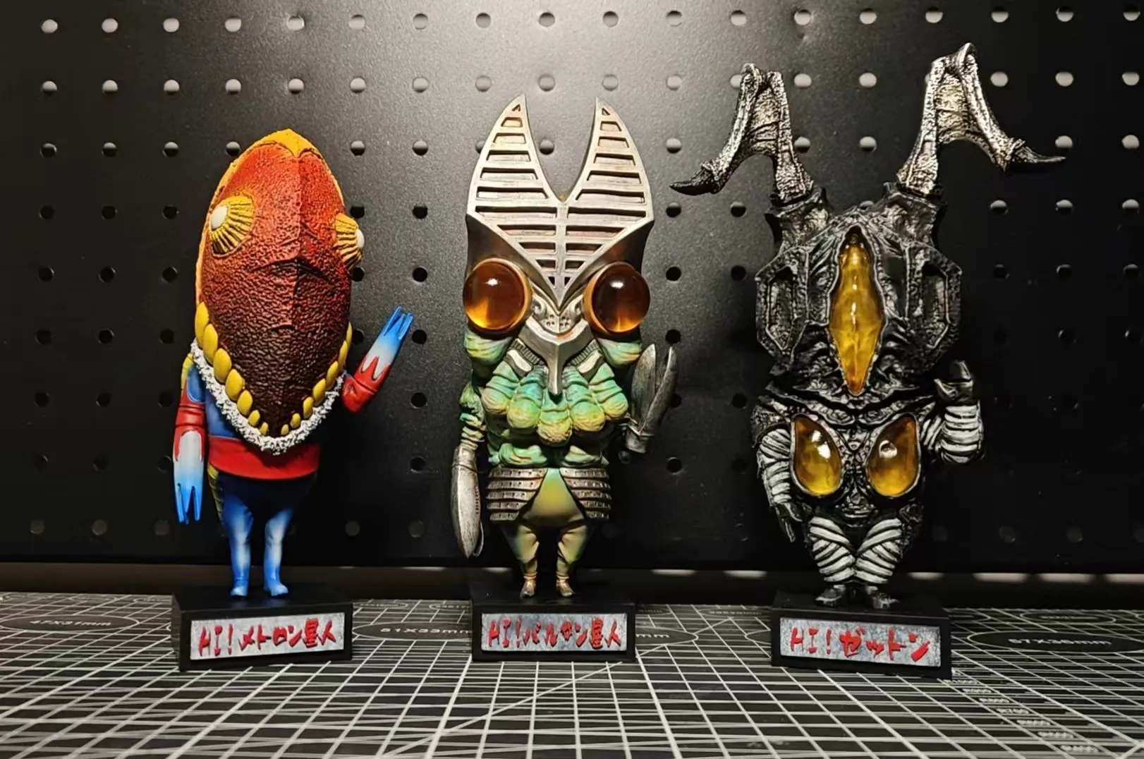 Alien Baltan X Zetton X Alien Metron Ultraman-KAIJUU TANDO Studio - Image 5