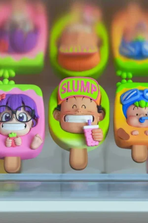 Alternative view of Arale and Friends Dr. Slump Statue Set –  ZOR Studio