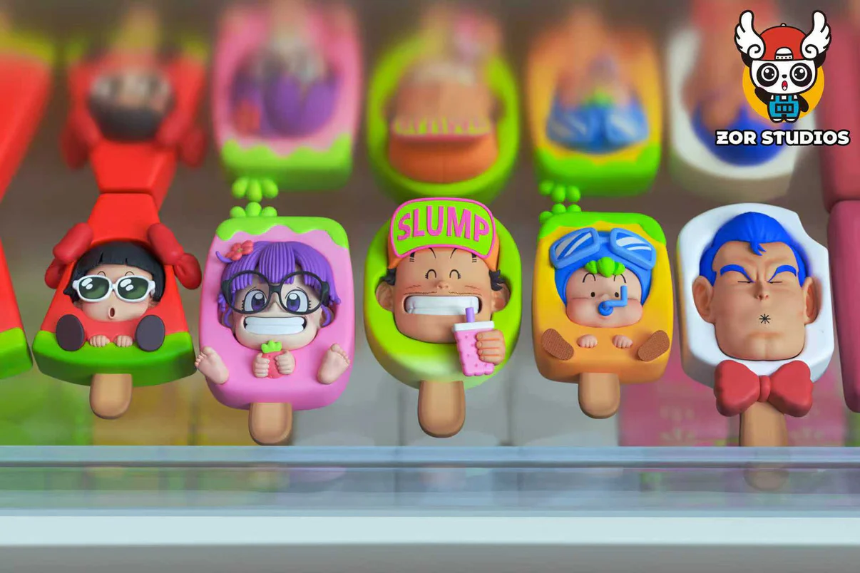 Arale and Friends Dr. Slump Statue Set – ZOR Studio - Image 2