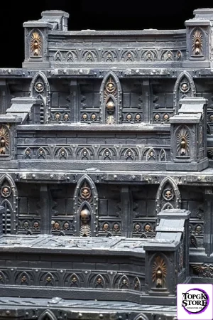 Xinglan Workshop-Steel Foundry 112–118 Warhammer-style Muscle Mountain 2.0 Tiered Expandable Display Stand- GT006