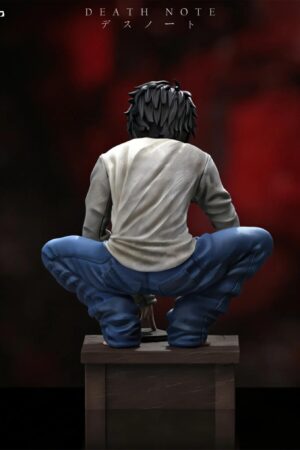 Alternative view of L Lawliet Death Note 1/6 Scale GK Statue-Wu Shi Mo Wan Studio