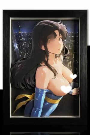 B&W Studio – Hitomi Kisugi 3D Decorative Painting (Cat’s Eye) – Limited Edition