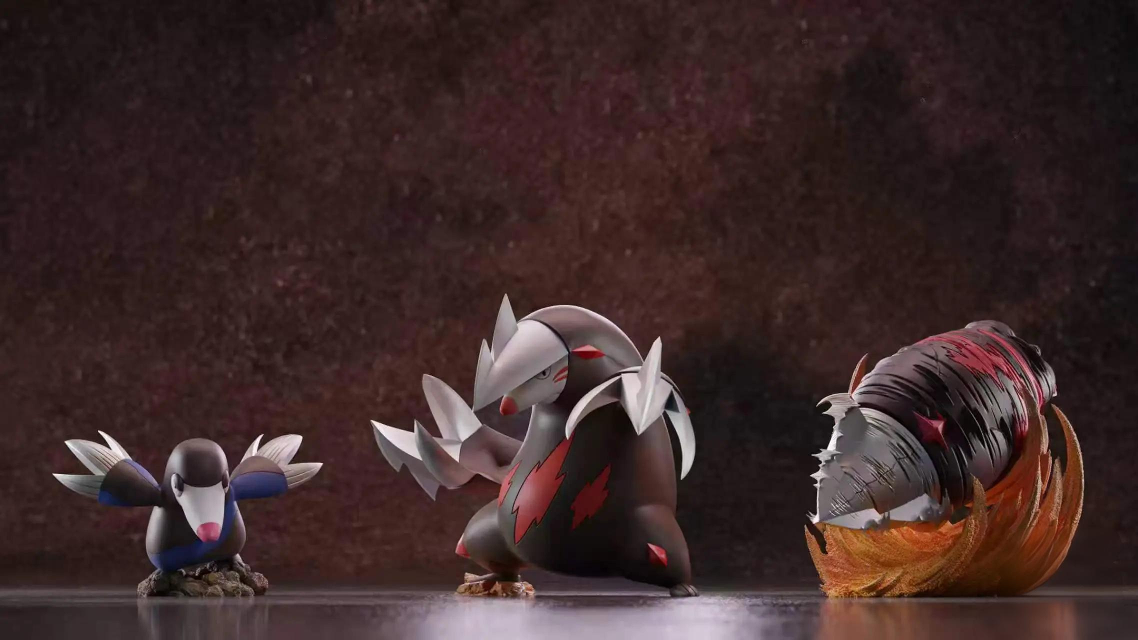 Drilbur Evolution Set Pokémon 1/20 scale TOPGK Statue- Magic Center Studio - Image 2