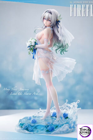 Honkai: Star Rail Wedding dress Firefly 1/6&1/4 Scale GK Statue Honey Studio - Photo 3 | TopGKStore