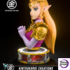 Adult Zelda 1/2&1/1 Scale GK Bust with LED Kintsukuroi Creations - Photo 2 | TopGKStore