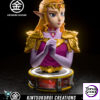 Adult Zelda 1/2&1/1 Scale GK Bust with LED Kintsukuroi Creations - Photo 6 | TopGKStore