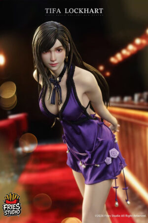 Alternative view of Tifa Lockhart Purple Dress Ver. Final Fantasy 1/3 Scale GK Statue- Fries Studio