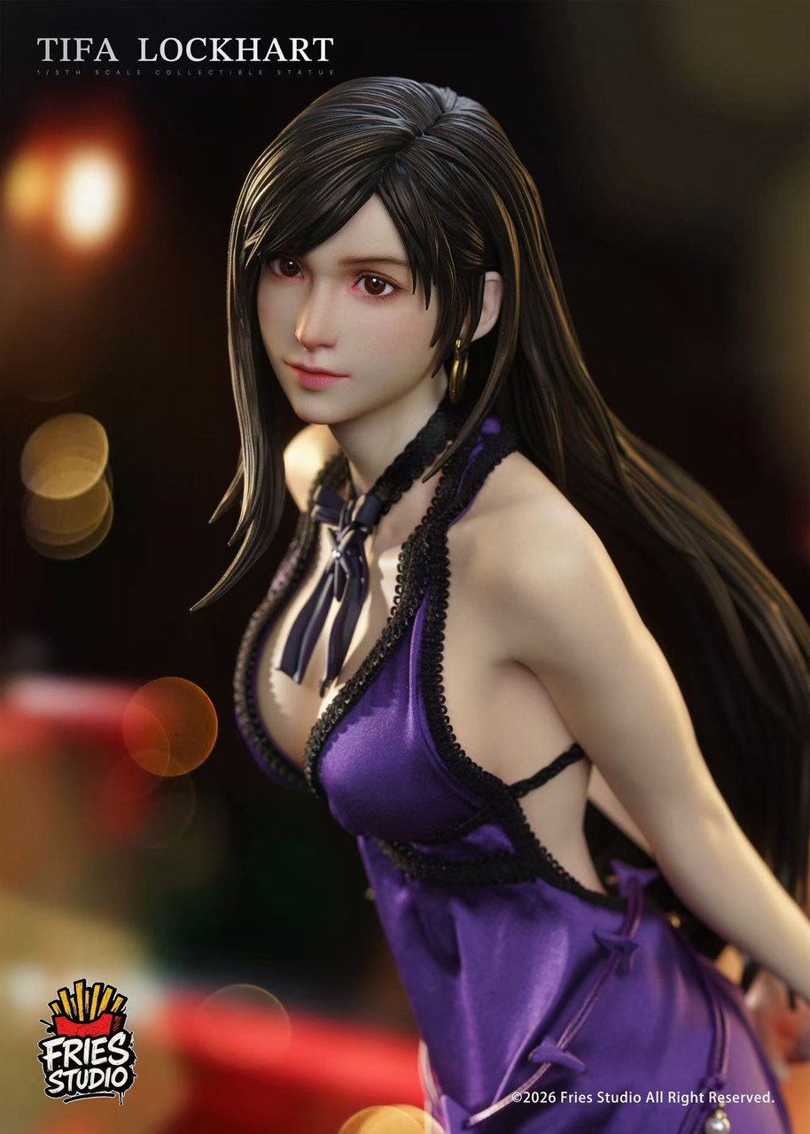 Tifa Lockhart Purple Dress Ver. Final Fantasy 1/3 Scale GK Statue- Fries Studio