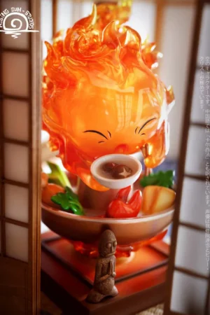 Alternative view of Howl’s Moving Castle Calcifer Hot Pot 1/7 Scale GK Statue - RS Studio