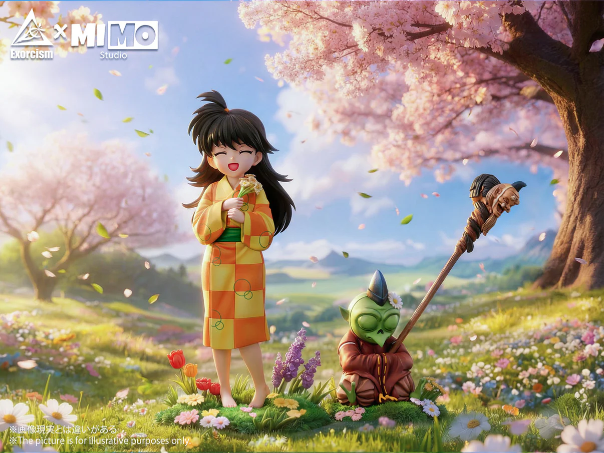 Rin & Jaken Inuyasha 1/6 Scale Statue-Exorcism Studio × MIMO Studio