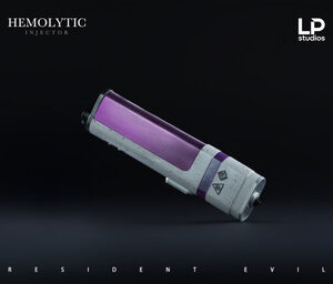 Alternative view of Hemolytic Injector (Resident Evil Requiem)  – LP Studio